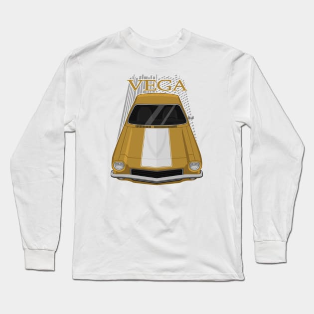 Chevrolet Vega GT 1971 - 1973 - gold Long Sleeve T-Shirt by V8social